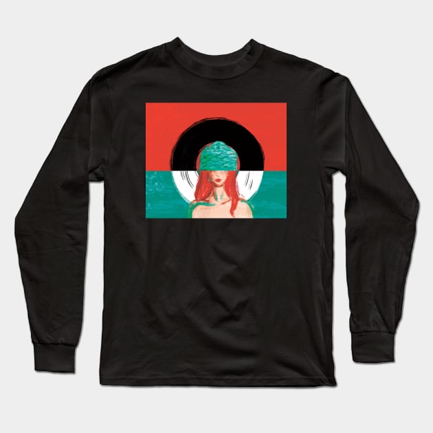 Put a record on Long Sleeve T-Shirt by frayedalice